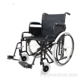 fauteuil roulant de transport manuel orthopédique pliable en aluminium